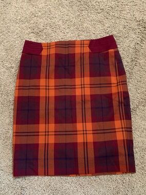 The Limited Plaid Skirt 6